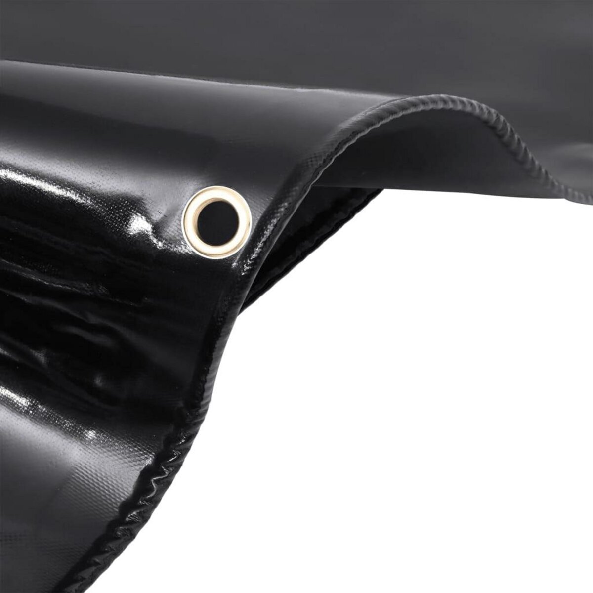 VIDAXL Bache de protection 650 g/m² 1,5x10 m Noir