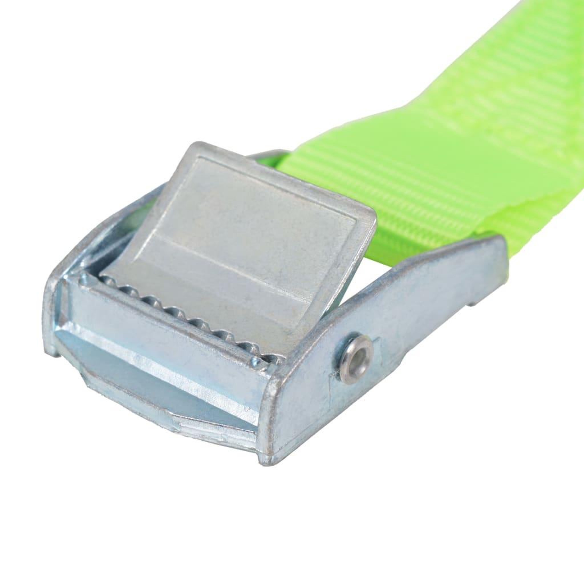 Voir la diapositive 4 : VIDAXL Sangle 10 pcs 0,25 tonne 5 m x 25 mm Vert fluorescent