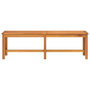 Voir la diapositive 3 : VIDAXL Banc de jardin 150x35x45 cm bois massif d'acacia