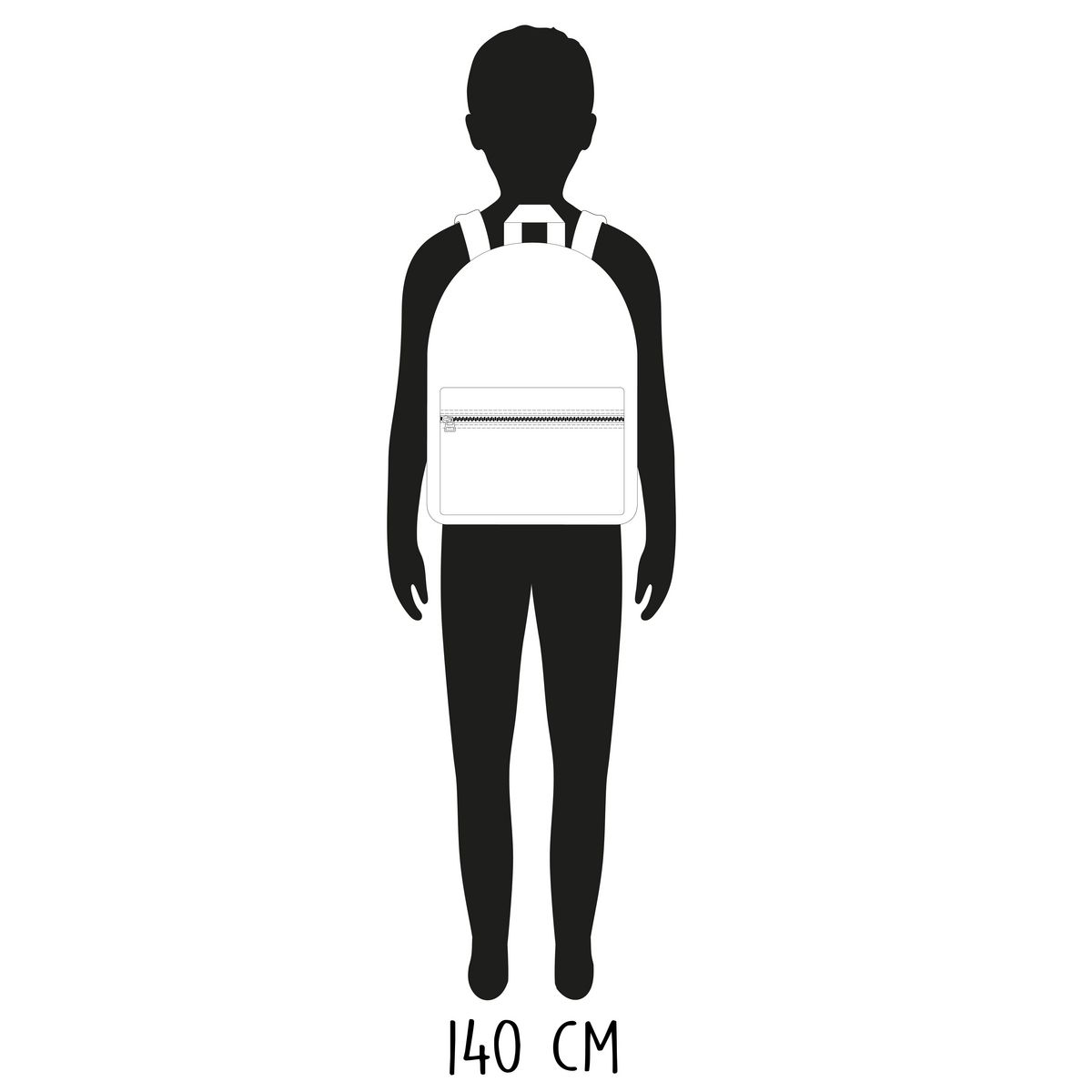 Milky Kiss Sac à dos 1 compartiment rose léopard 