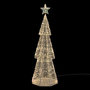 Voir la diapositive 1 : FEERIC LIGHT & CHRISTMAS Sapin de Noël lumineux d'extérieur 960 LED - H. 152 cm