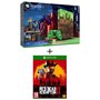 Console Xbox One S 1To Limited Edition Minecraft + Red Dead Redemption 2