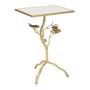 Voir la diapositive 1 : Paris Prix Table d'Appoint Design  Tisty  60cm Or
