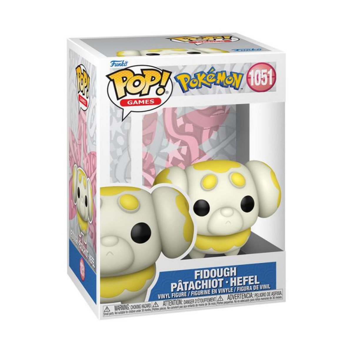 Funko Figurine Funko Pop Games Pokémon Fidough Pâtachiot Hefel