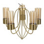 Voir la diapositive 2 : Paris Prix Lampe Suspension 5 Têtes  Versailles  60cm Or