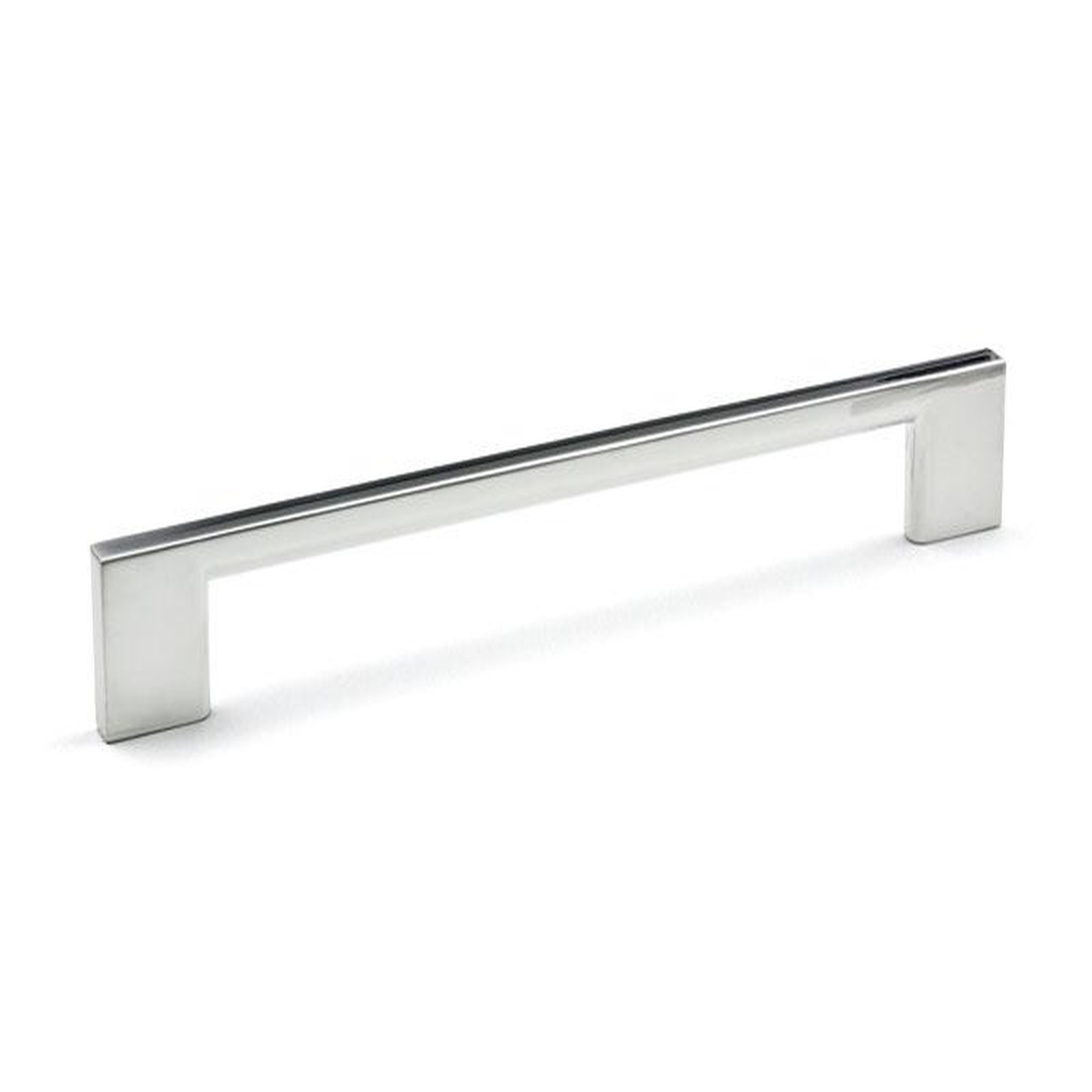CENTRALE BRICO Poignée de meuble Nakana 128 chrome brillant + vis