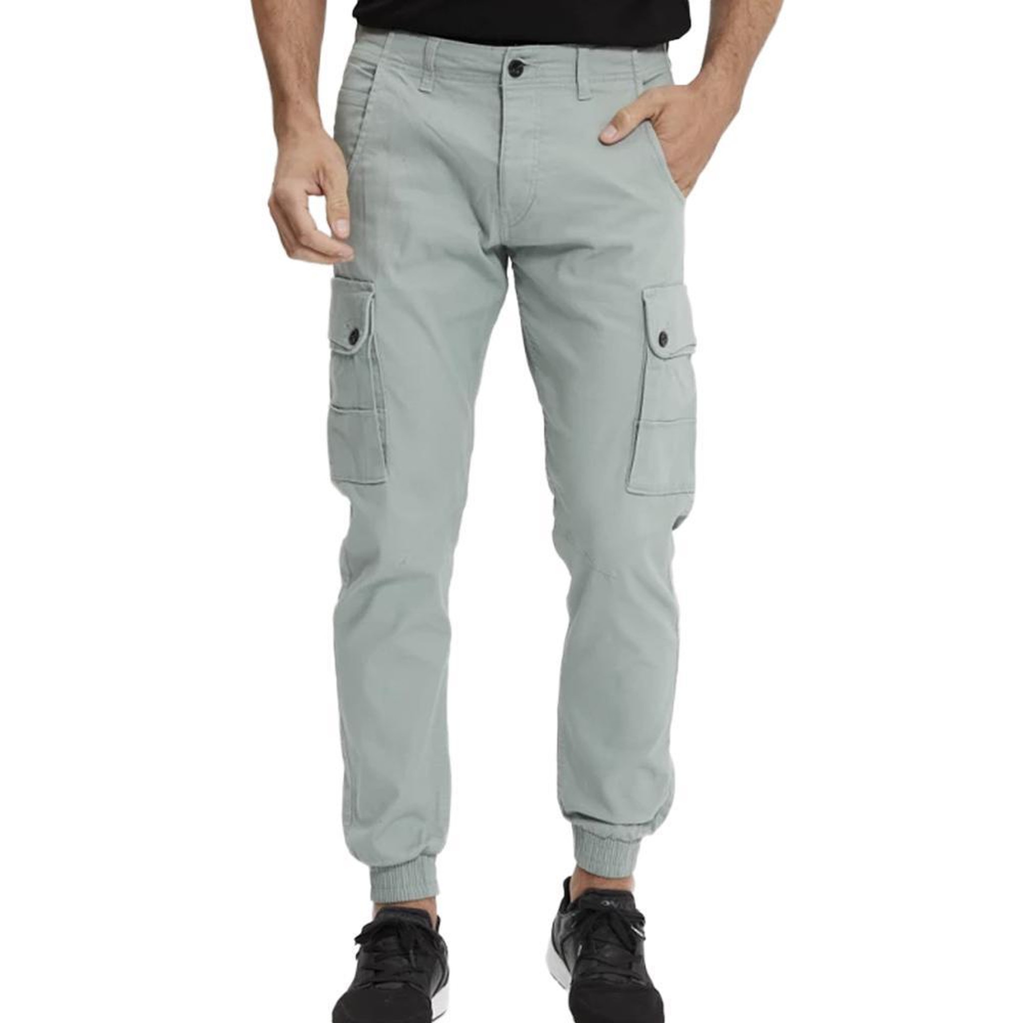 Voir la diapositive 1 : Jack & Jones Pantalon fluide Vert Homme Jack & Jones Paul