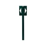 RENZ Pied H.116 X L.33 X P.5 Cm Renz, Vert