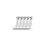 Airness AIRNESS Lot de 5 paires de tennis homme Logo sur tige et rayures. Coloris disponibles : Blanc