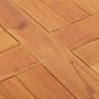 Voir la diapositive 5 : VIDAXL Dessus de table Bois de teck solide Rond 2,5 cm 40 cm