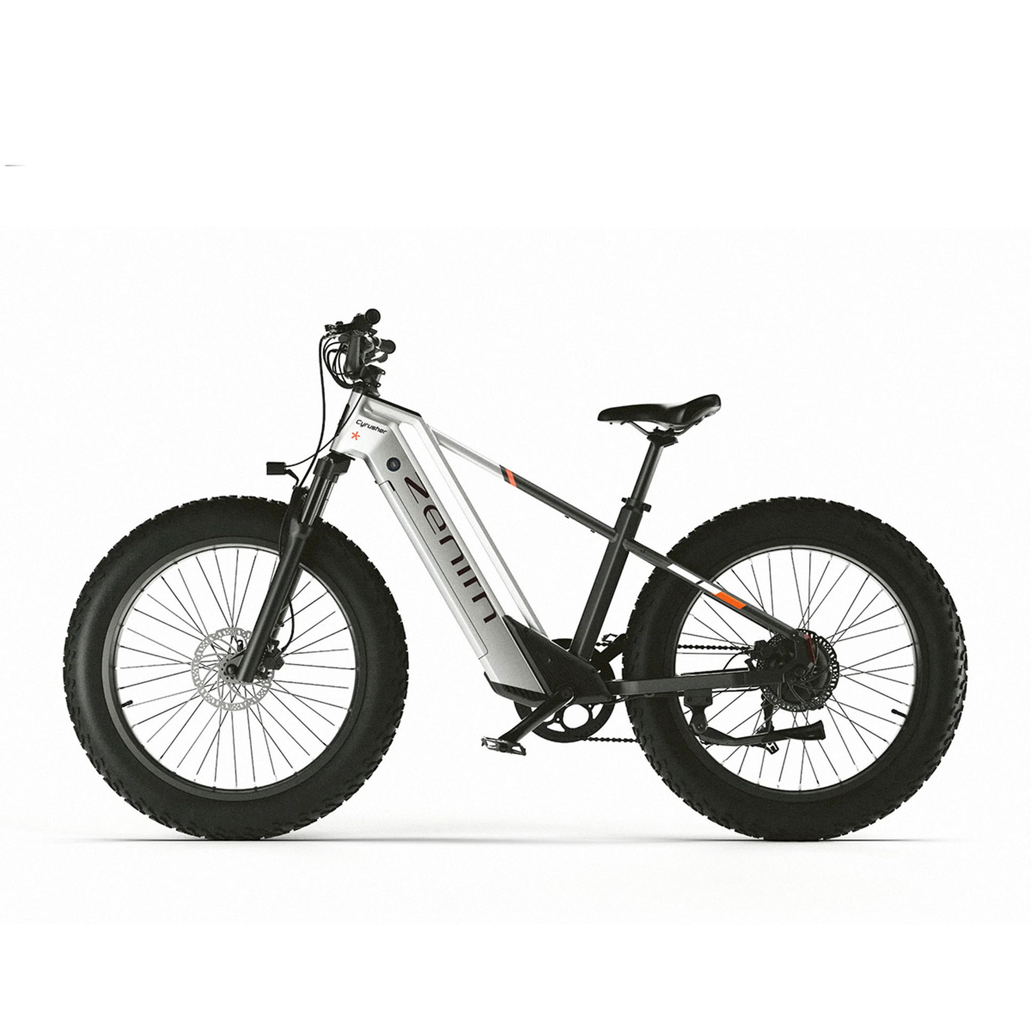 Voir la diapositive 2 : CYRUSHER Vélo électrique Cyrusher Zenith Fat Tire 26 pouces