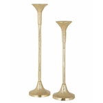 Paris Prix Lot de 2 Chandeliers Design  Marie  47cm Or Mat