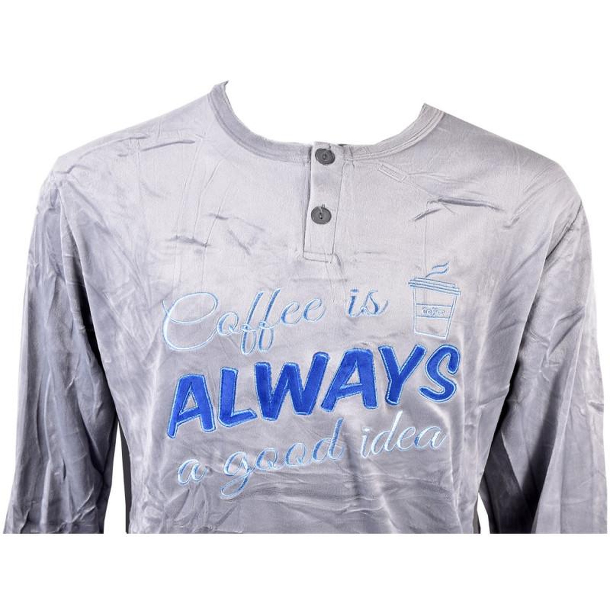Voir la diapositive 3 : OZABI Pyjama Homme Long SWEET SECRET