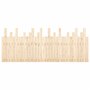 Voir la diapositive 5 : VIDAXL Tete de lit murale 204x3x80 cm Bois massif de pin