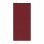 VIDAXL Store plisse rouge bordeaux 85x200 cm largeur du tissu 84,4 cm
