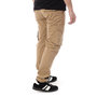 Voir la diapositive 2 : PANAME BROTHERS Pantalon Beige Foncé Homme Paname Brothers Live