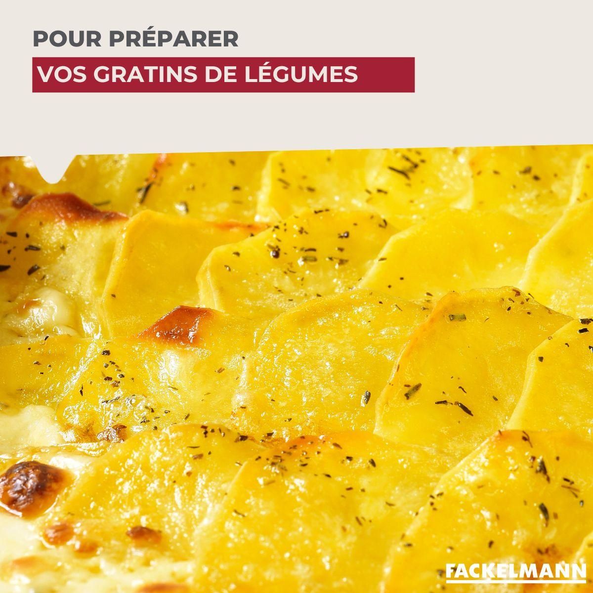 Fackelmann Plat à four émaillé 40,5 cm x 28,5 cm Fackelmann