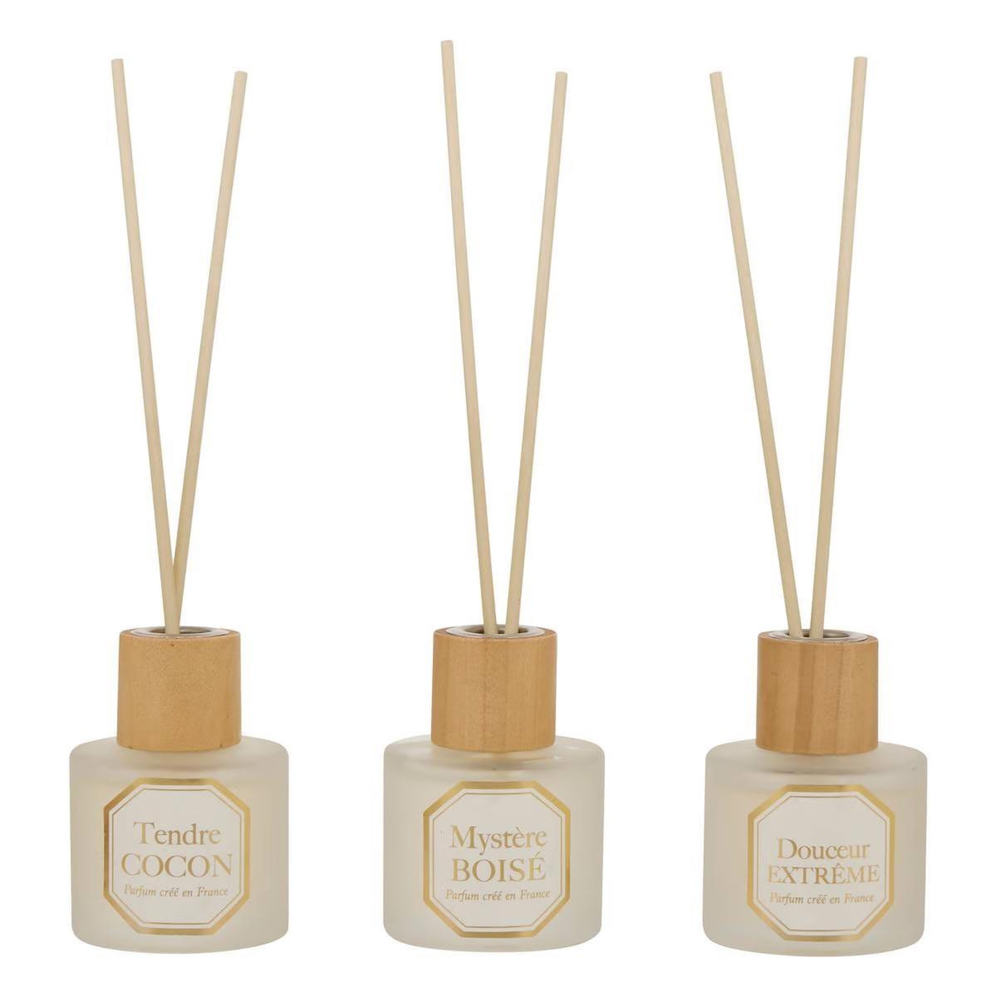 Voir la diapositive 2 : ATMOSPHERA Coffret senteur 3 diffuseurs  elise  45ml multicolore