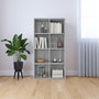 Voir la diapositive 1 : VIDAXL Bibliotheque/Buffet Sonoma gris 66x30x130 cm Bois d'ingenierie