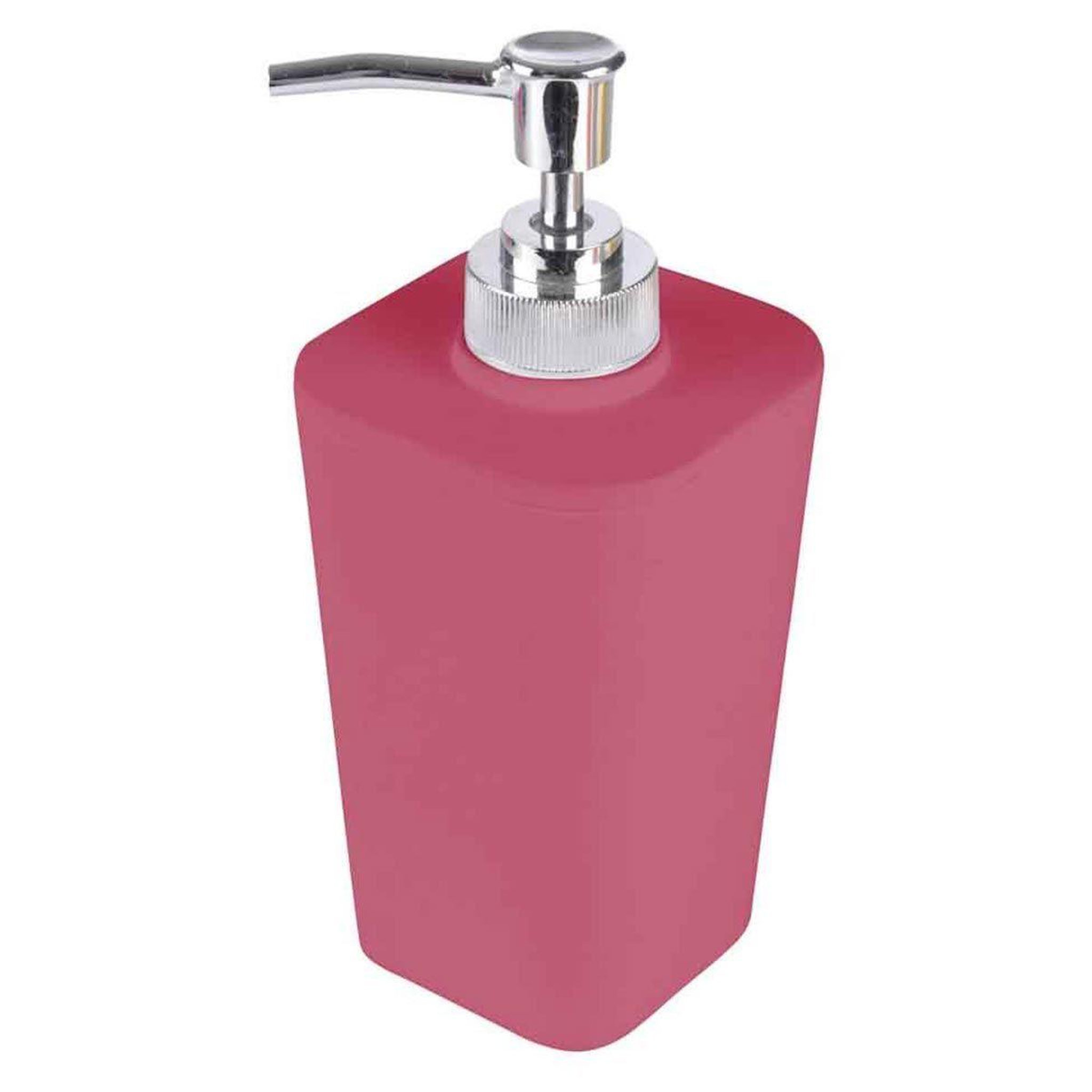 Douceur d'Intérieur Distributeur de savon soft touch  vitamine  18cm framboise