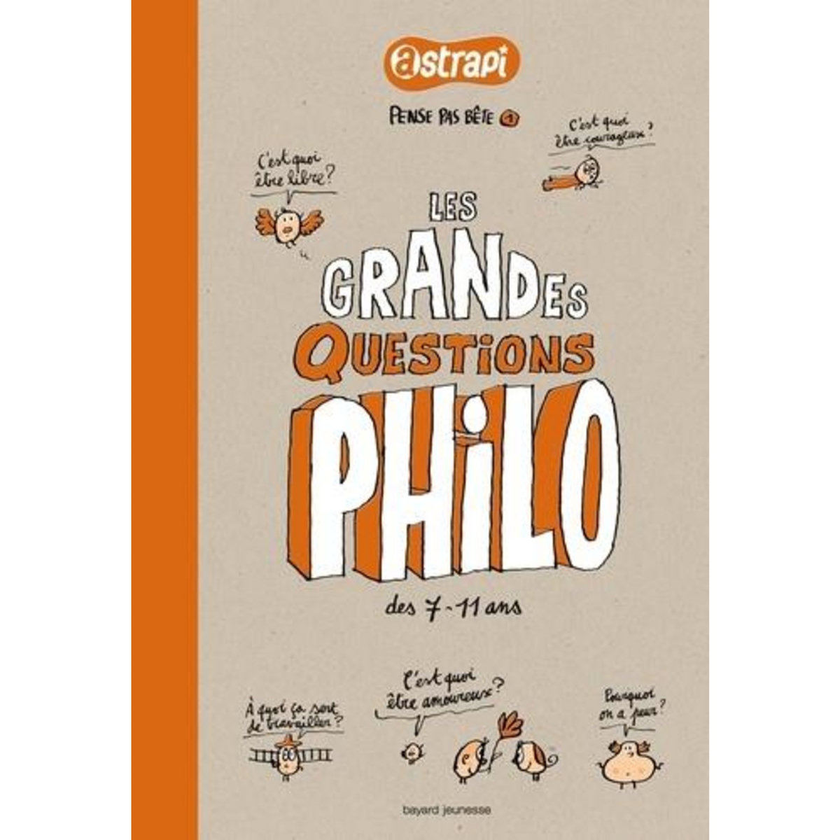 LES GRANDES QUESTIONS PHILO DES 7-11 ANS, Chilard Anne-Sophie
