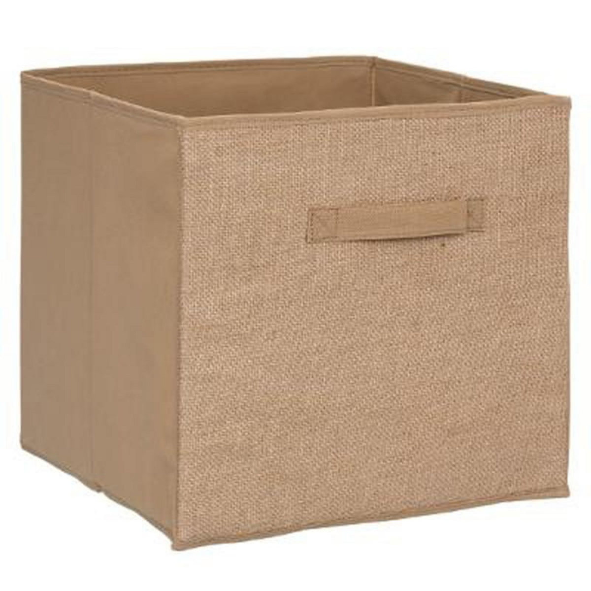  Boite de Rangement Pliable  Jute  31x31cm Naturel