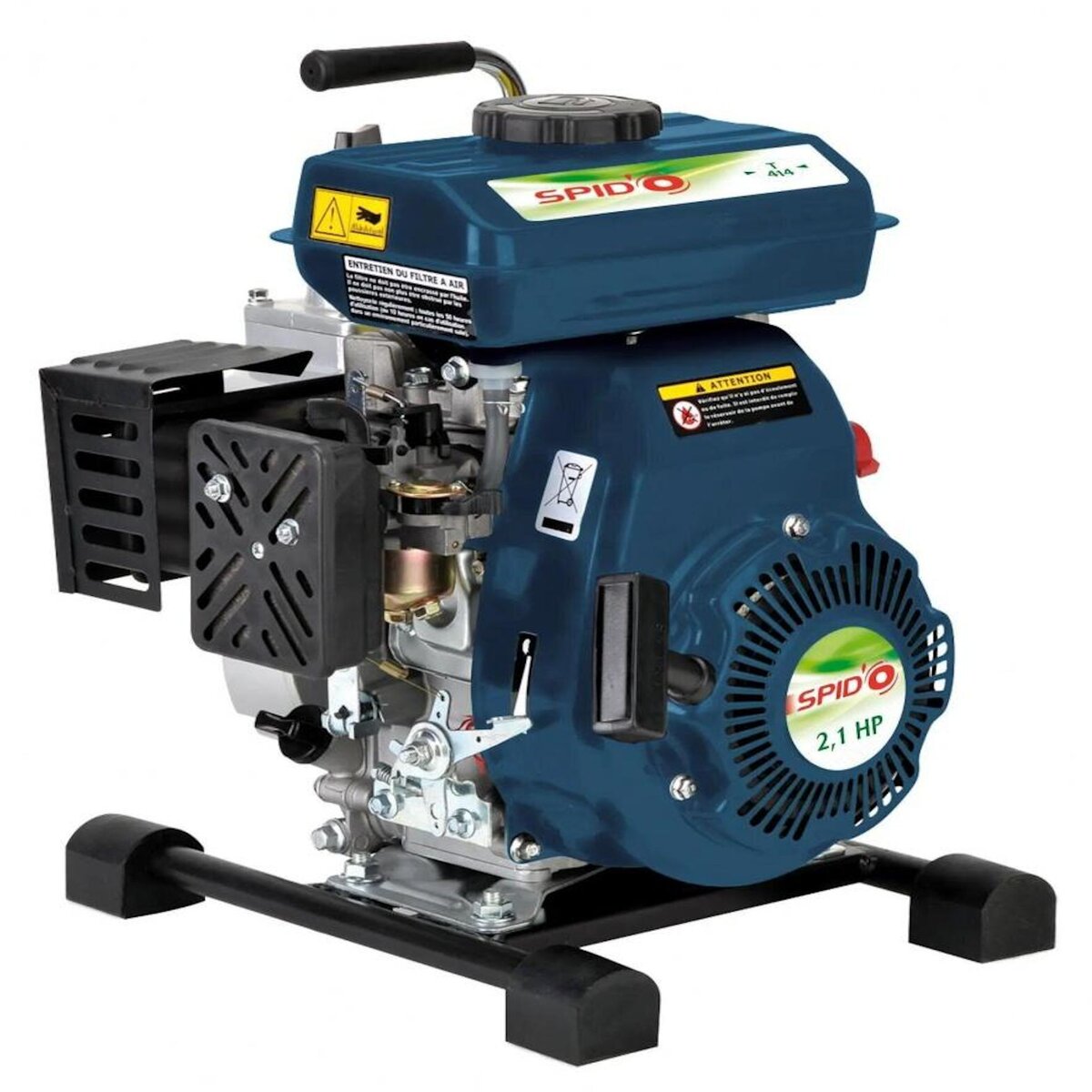 CENTRALE BRICO Motopompe thermique 4 temps SPIDO, 2814 10000 l/h