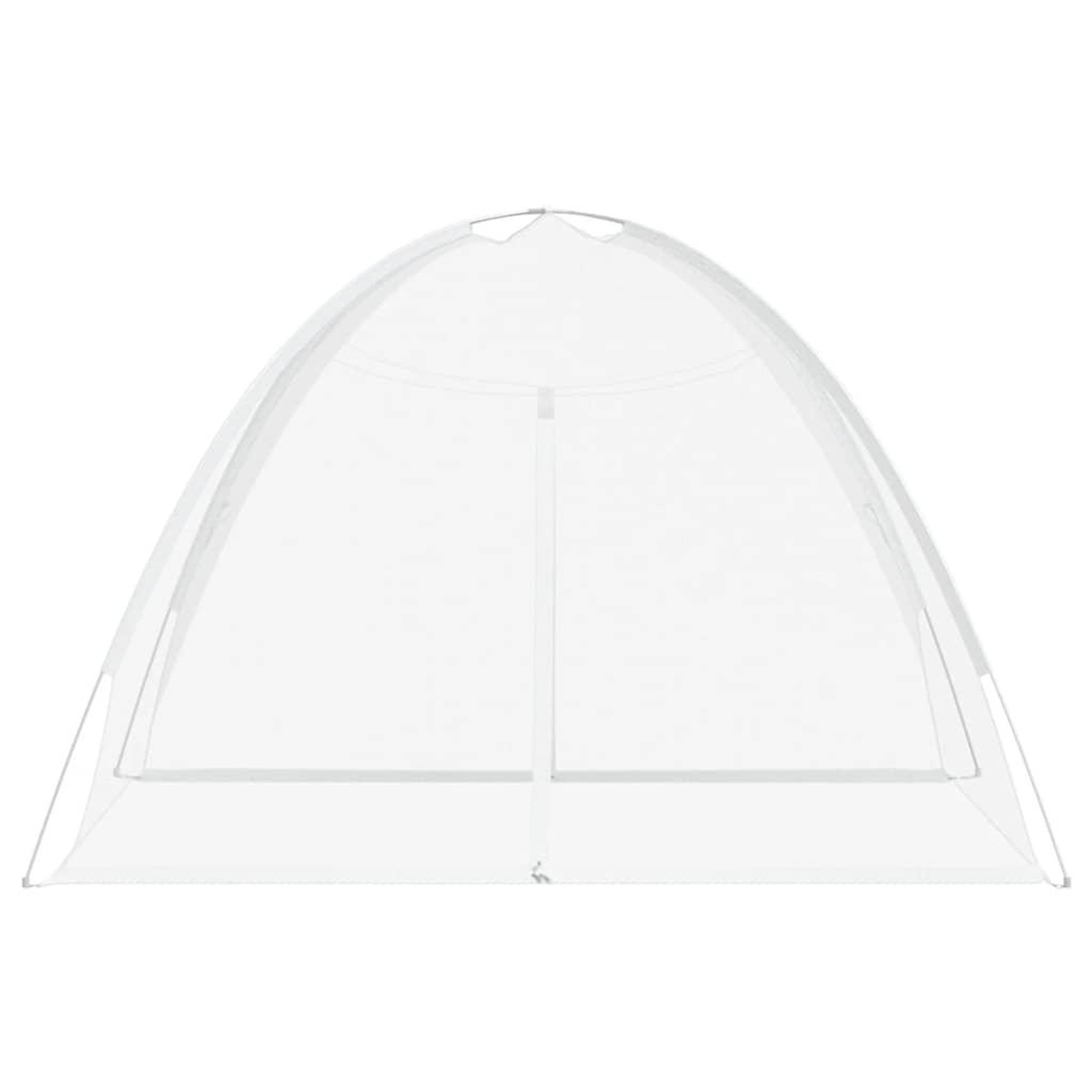 Voir la diapositive 4 : VIDAXL Moustiquaire mongole avec portes 220 maille blanc 200x180x135cm