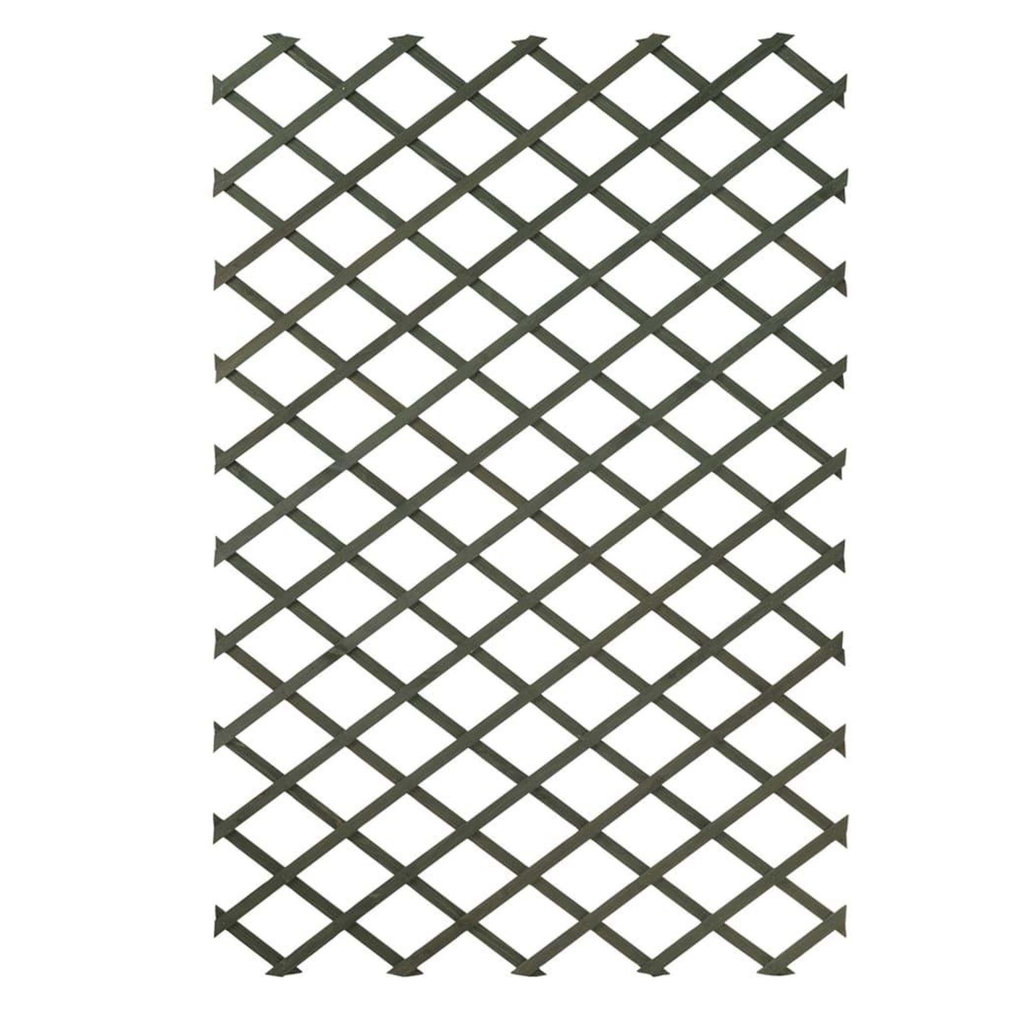 Voir la diapositive 1 : NATURE Nature Palissades de jardin 2 pcs 100 x 200 cm Bois Vert