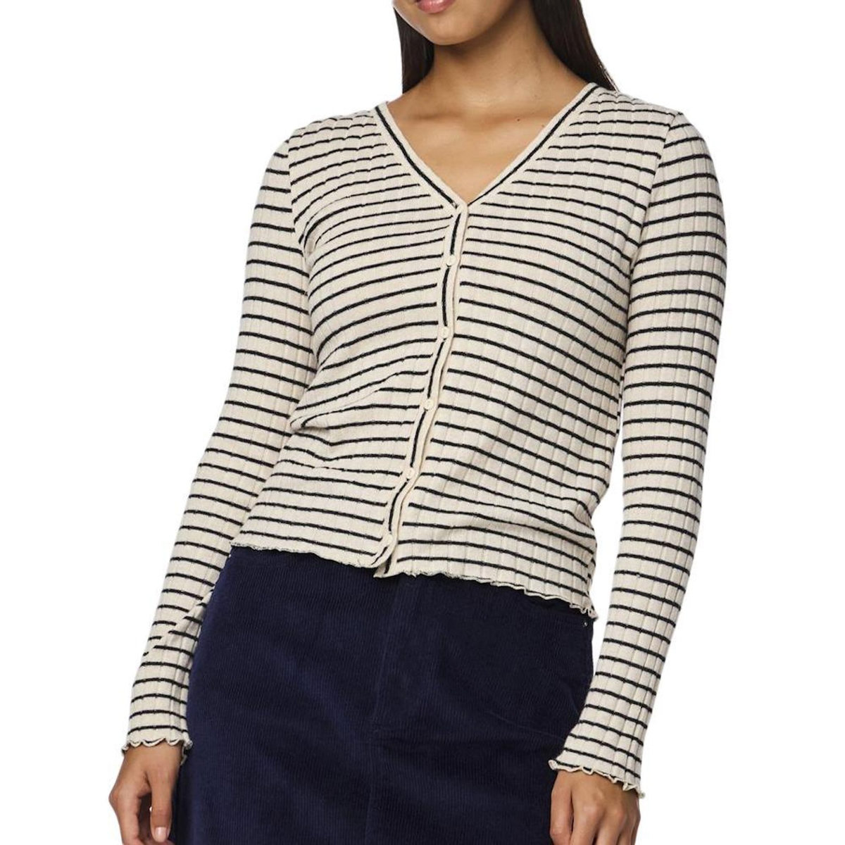 Pieces T Shirt Manches  ongues  Femme Pieces 17154805