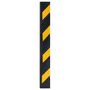 Voir la diapositive 3 : VIDAXL Corniere de protection reflechissante 5 pcs Caoutchouc 80 cm