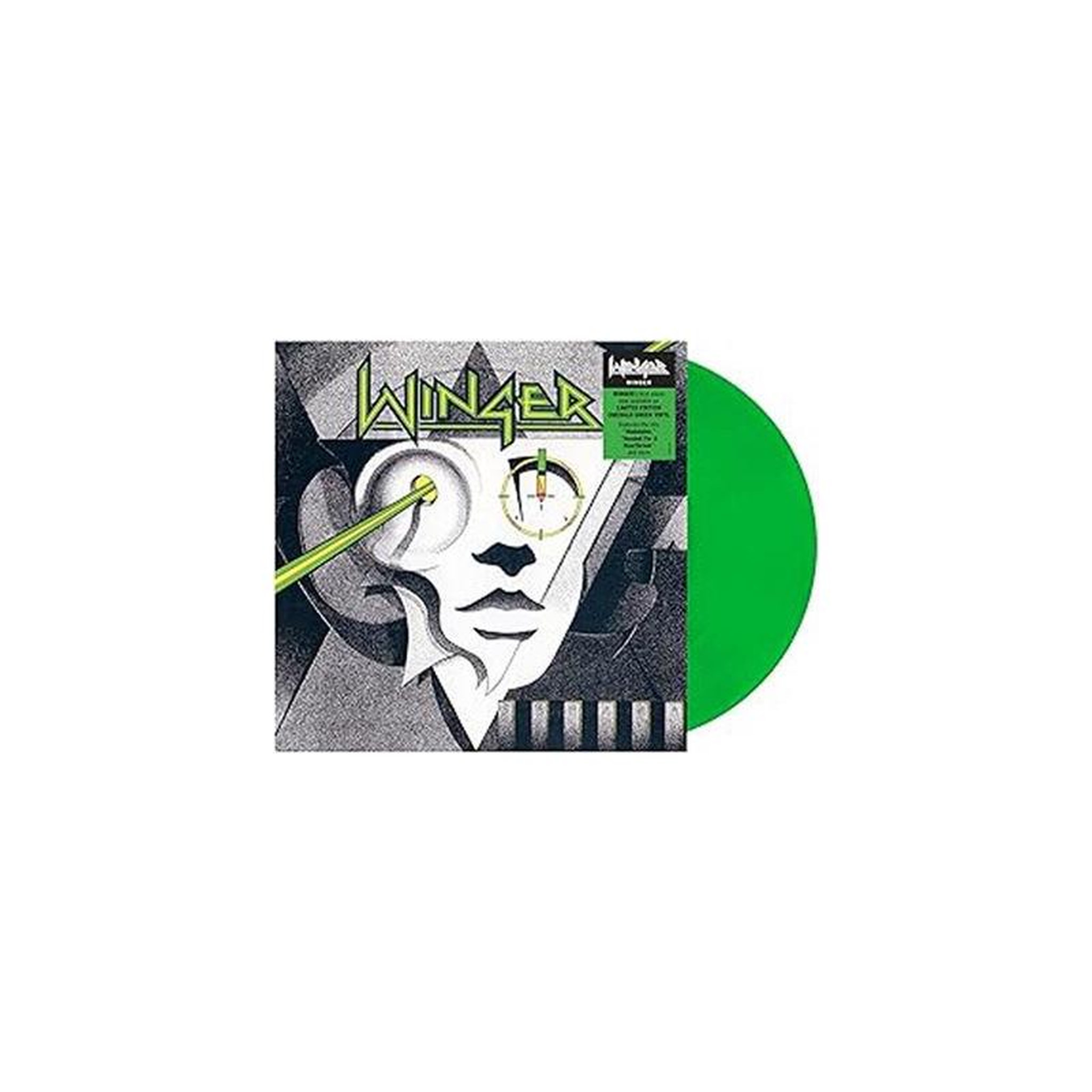 Vinyle lp réédition vert émeraude winger 1 disque