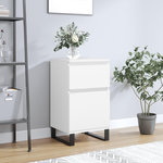 VIDAXL Buffet blanc 40x35x70 cm bois d'ingenierie