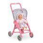 Voir la diapositive 2 : Corolle Poussette Florale pour poupon 30 cm