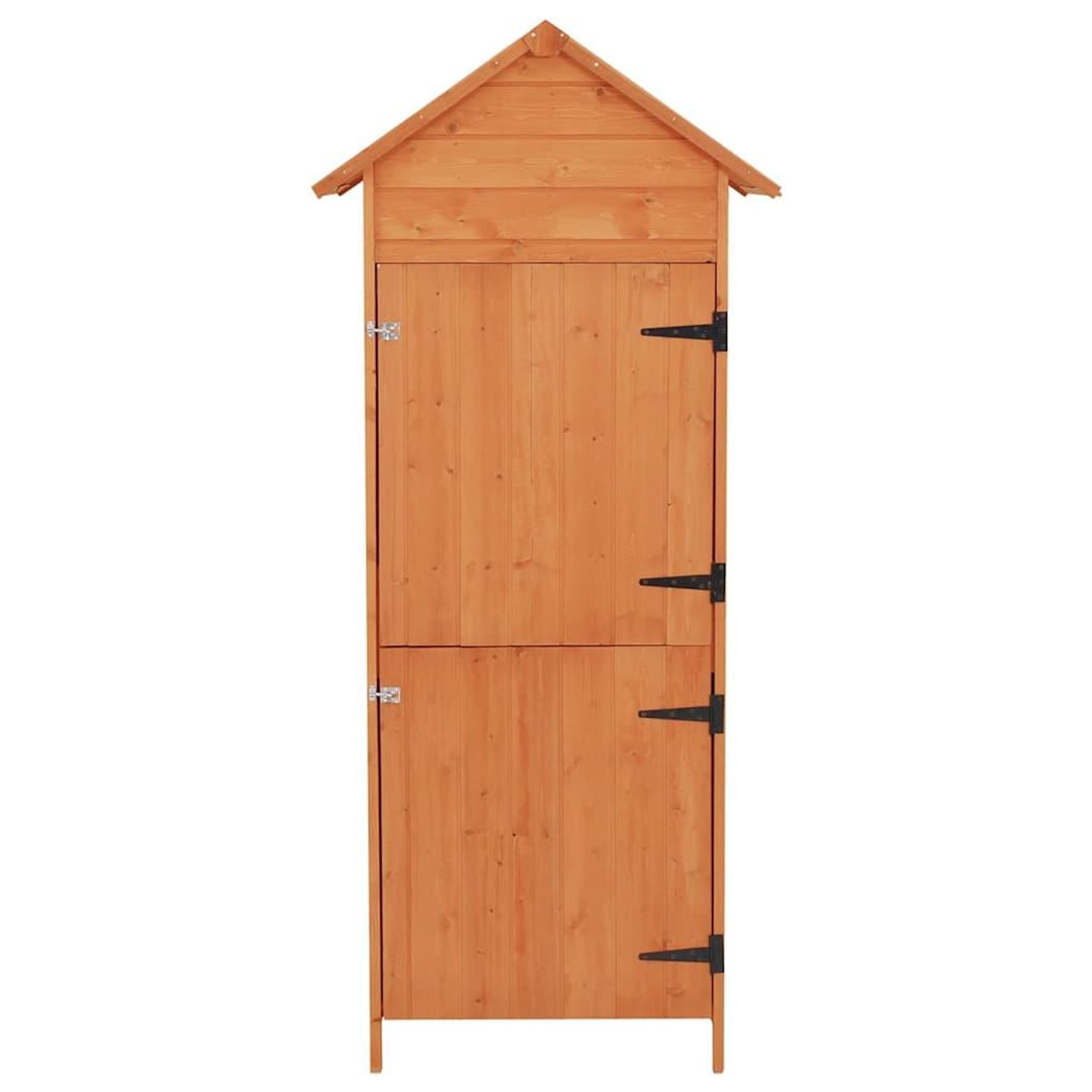 VIDAXL Armoire de rangement de jardin Marron 42,5x64x190 cm