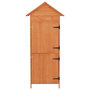 Voir la diapositive 3 : VIDAXL Armoire de rangement de jardin Marron 42,5x64x190 cm