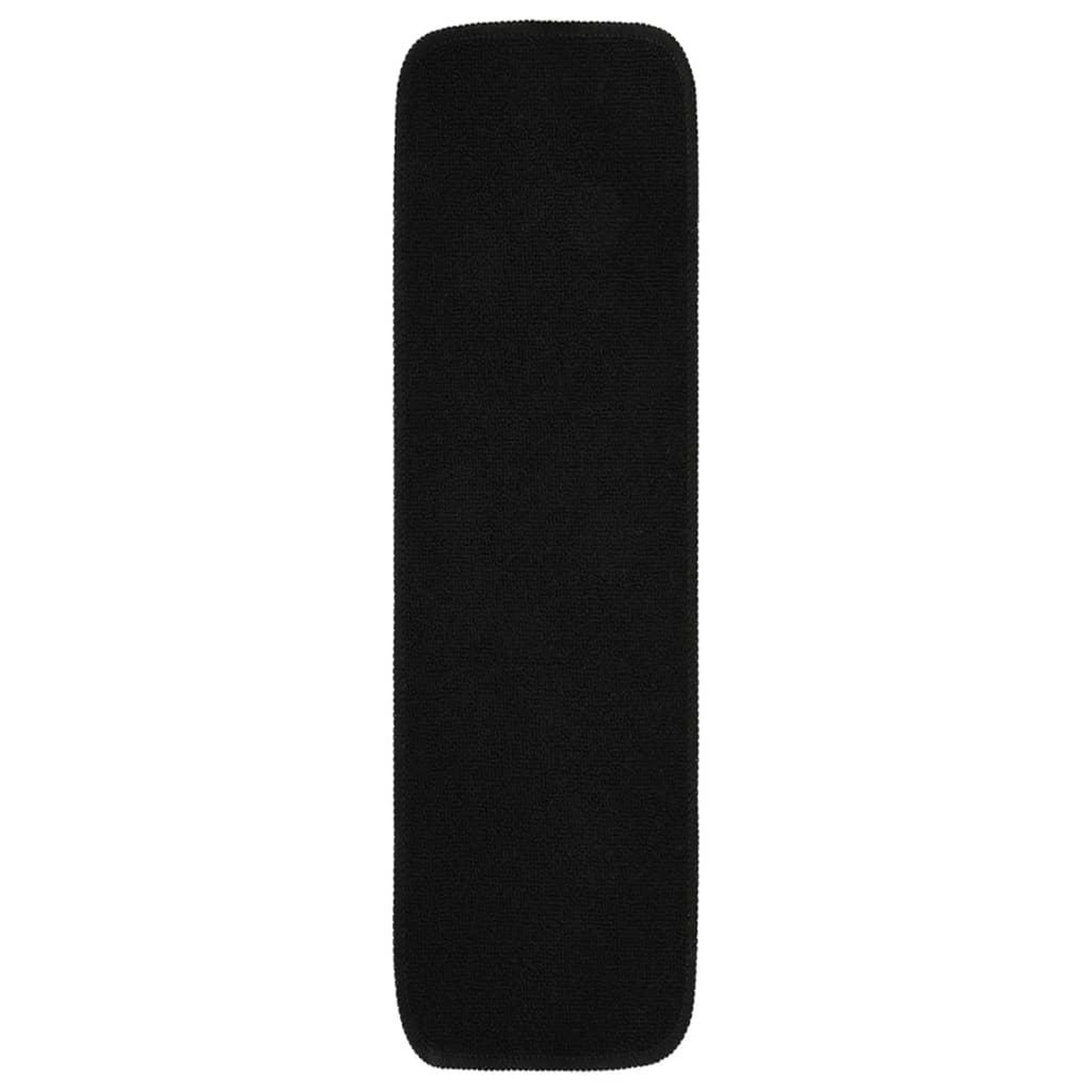 Voir la diapositive 2 : VIDAXL Tapis d'escalier antiderapants 15pcs 75x20cm Noir Rectangulaire