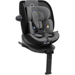 CHICCO Siege Auto Siege-auto - CHICCO - EVERONE - Groupe 0/1/2/3 - I-Size - Pivotant - Inclinable - Réducteur - Grey Black
