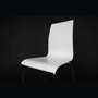 Voir la diapositive 4 : Paris Prix Chaise Design en Bois  Tina  88cm Blanc