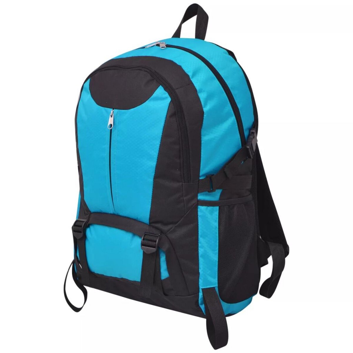 VIDAXL Sac a dos de randonnee 40 L Noir et bleu pas cher Auchan.fr