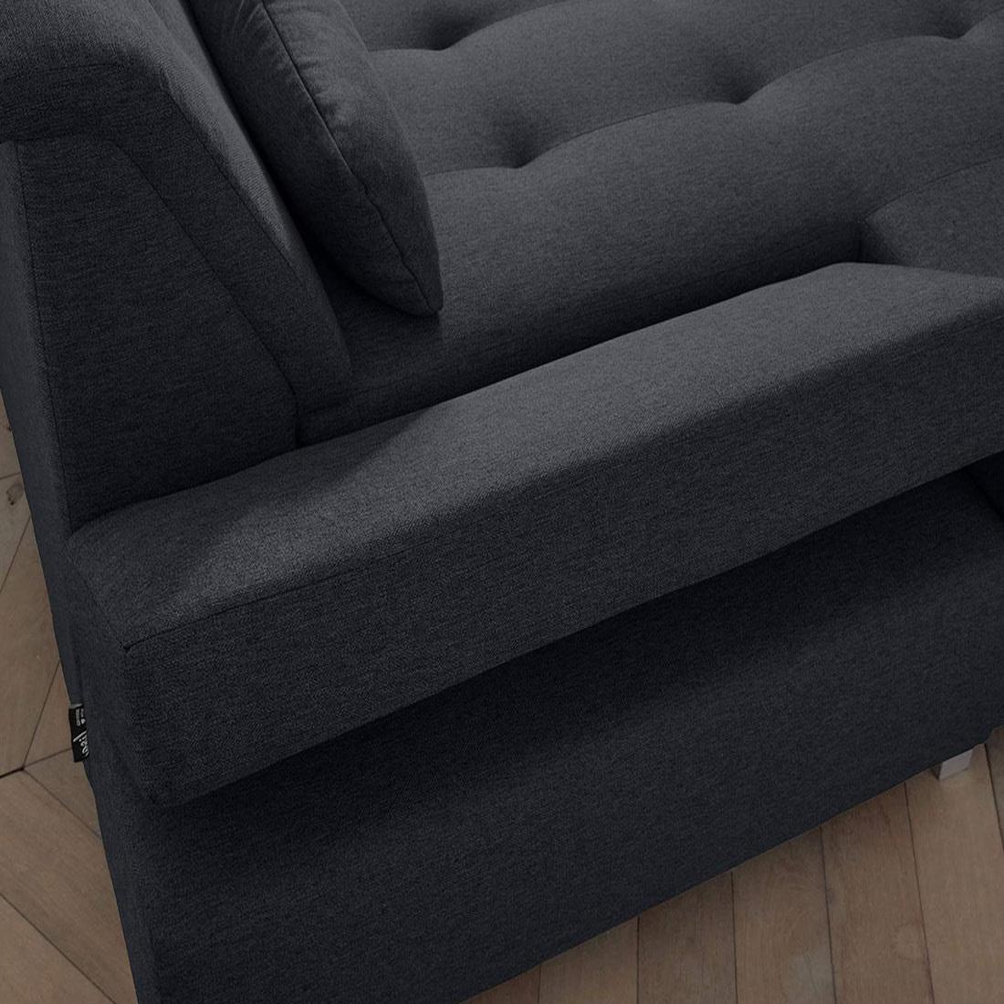 Voir la diapositive 3 : LISA DESIGN Vermont - canapé panoramique d'angle droit - 7 places - xxl