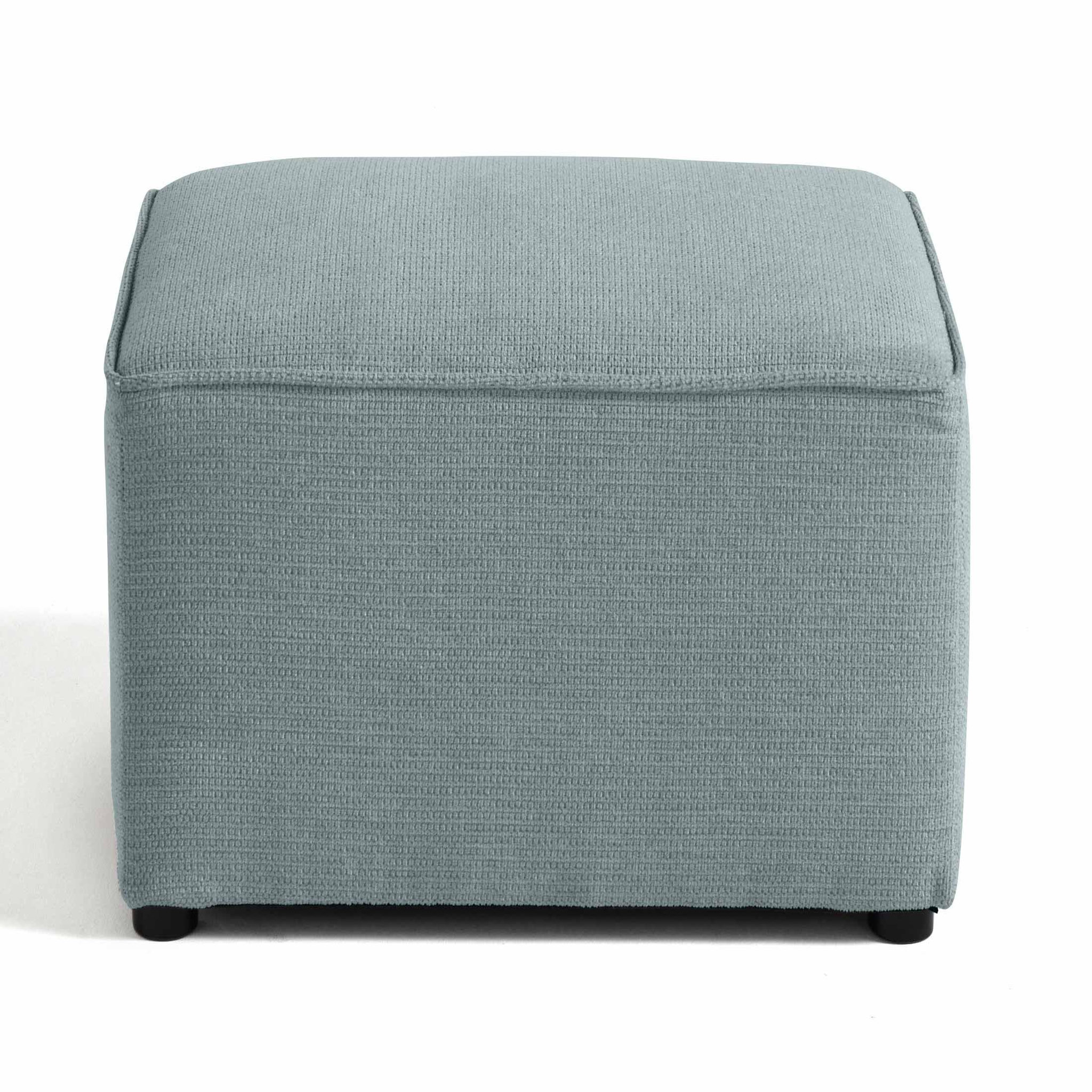 Voir la diapositive 5 : BEST MOBILIER Canopy - pouf - en tissu texturé