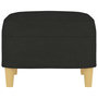 Voir la diapositive 4 : VIDAXL Repose-pied Noir 60x50x41 cm Tissu