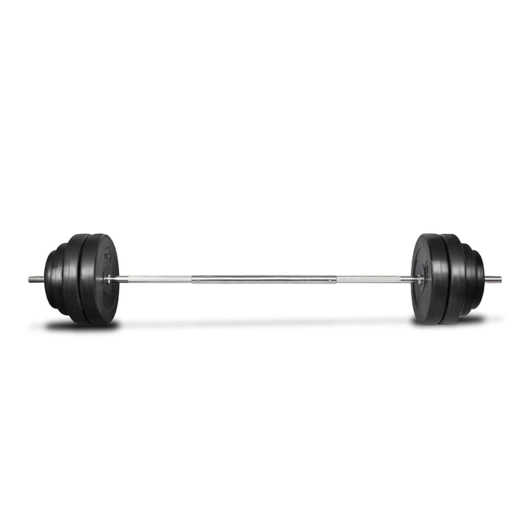 Voir la diapositive 2 : VIDAXL Ensemble d'halteres avec plaques 60 kg