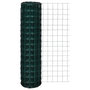 Voir la diapositive 1 : VIDAXL Cloture euro Acier 25 x 1,5 m Vert