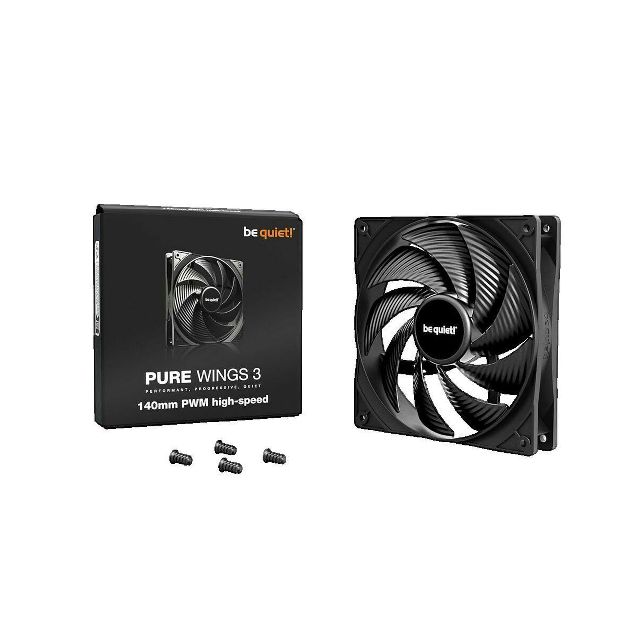 Voir la diapositive 3 : BE QUIET Ventilateur be-quiet 140 mm silencieux