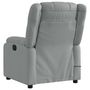 Voir la diapositive 5 : VIDAXL Fauteuil de massage inclinable electrique gris clair tissu