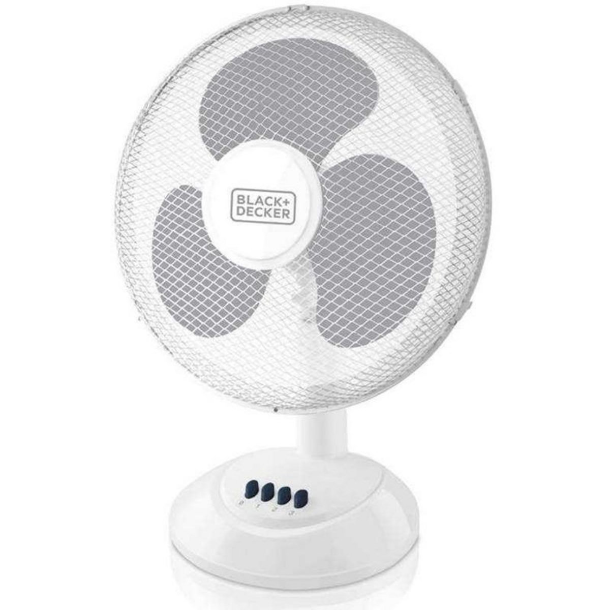 Black et Decker Ventilateur de table 41w 40cm 3 vitesses blanc - bxefd42e