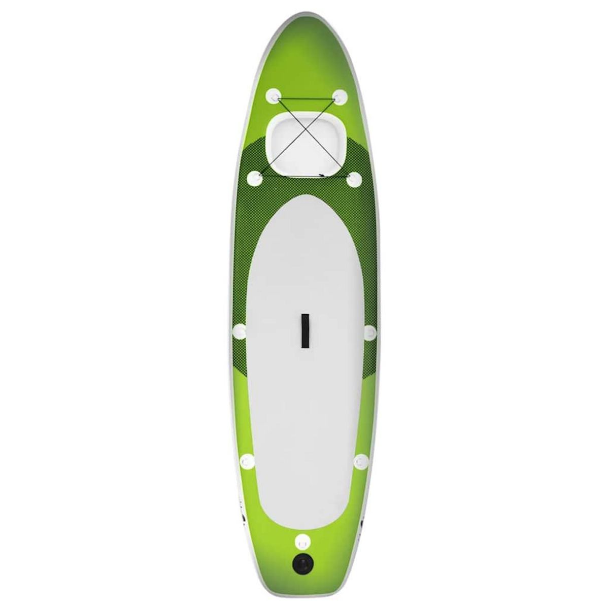 VIDAXL Ensemble de planche SUP gonflable Vert 330x76x10 cm