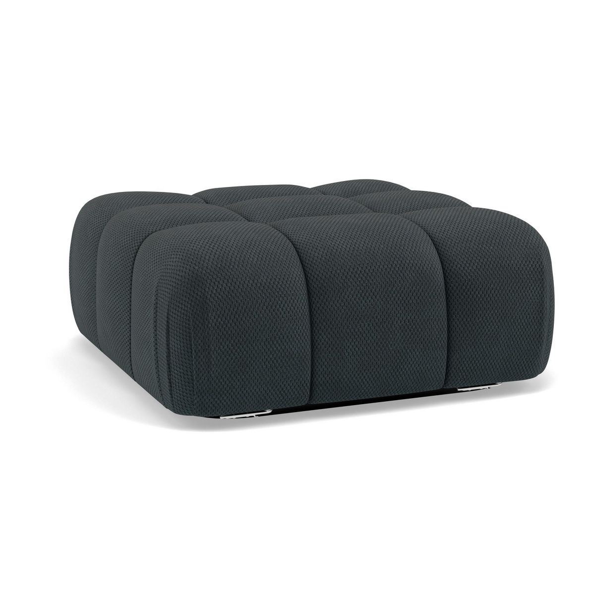 LISA DESIGN Ruby - pouf en velours texturé